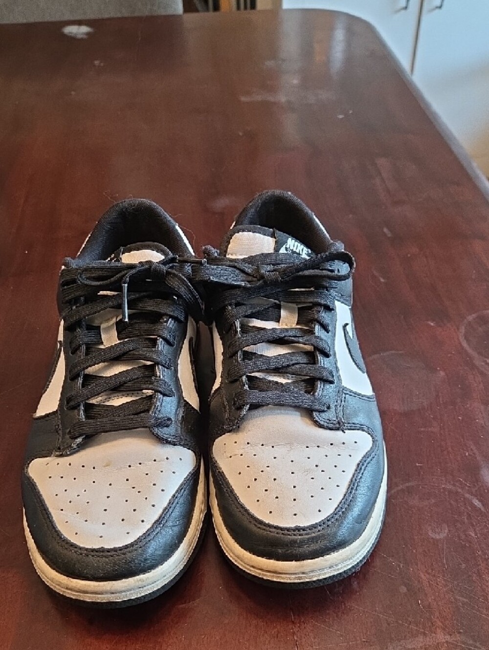 Nike Dunks Panda. Size 8 Men's - Picture 2 of 8